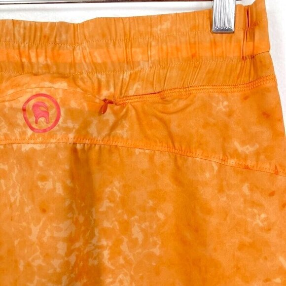Backcountry Olympus Active Running Skort Med Melon Orange - Picture 6 of 10